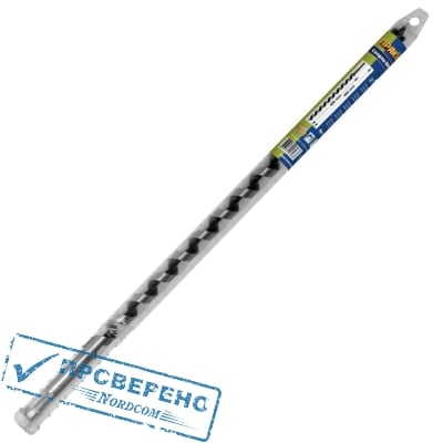 Сверло по дереву винтовое 14х400 мм ПРАКТИКА