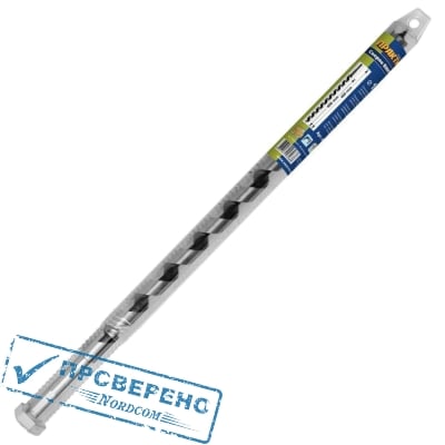 Сверло по дереву винтовое 18х400 мм ПРАКТИКА