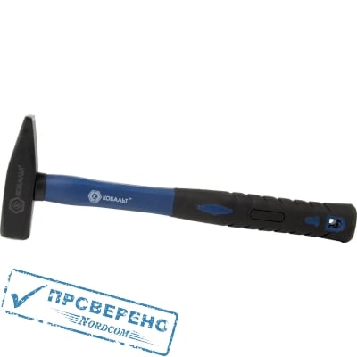 Молоток слесарный КОБАЛЬТ 500 г, фибергласовая рукоятка