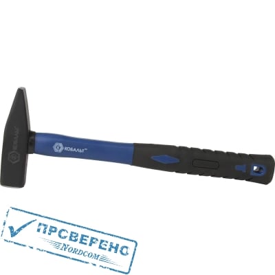 Молоток слесарный КОБАЛЬТ 600 г, фибергласовая рукоятка