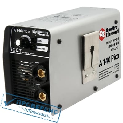 Аппарат электродной сварки, инвертор QUATTRO ELEMENTI A 140 Pico (140 А, ПВ 60%, до 4.0 мм, 2.6 кг, 160-240 В)