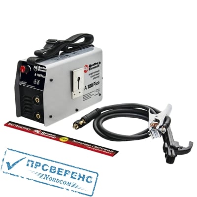 Аппарат электродной сварки, инвертор QUATTRO ELEMENTI A 180 Pico (180 А, ПВ 60%, до 4.0 мм, 3,9 кг, 160-240 В)
