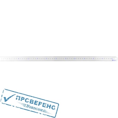Линейка КОБАЛЬТ 600х28х0.7 мм, нерж.сталь