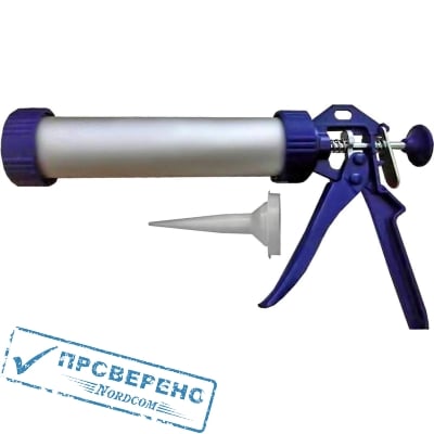 Пистолет для герметика КОБАЛЬТ 310 мл, закрытый