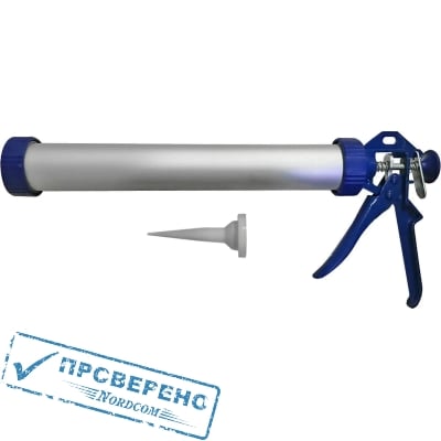 Пистолет для герметика КОБАЛЬТ 600 мл, закрытый
