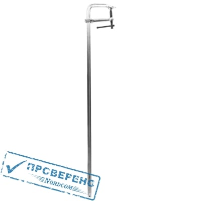 Струбцина КОБАЛЬТ F-образная кованая, 120 х 800 мм