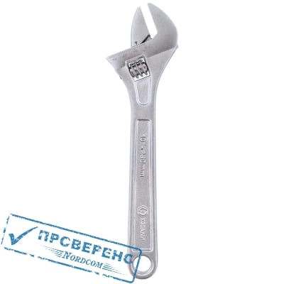 Ключ разводной КОБАЛЬТ 260 мм, ширина захвата 35 мм, (1 шт.) блистер