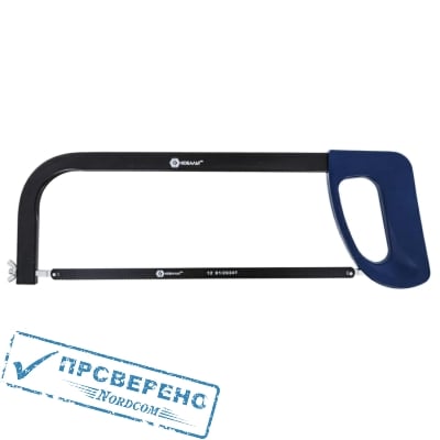 Ножовка по металлу КОБАЛЬТ, 300 мм пластиковая рукоятка, металлическая рамка