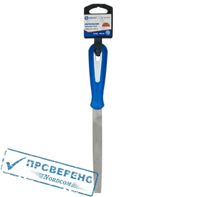 Напильник полукруглый КОБАЛЬТ двухкомпонентная рукоятка, № 1, 150мм, подвес