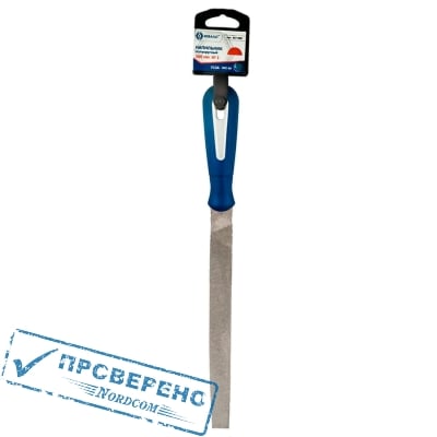 Напильник полукруглый КОБАЛЬТ двухкомпонентная рукоятка, № 3, 200мм, подвес