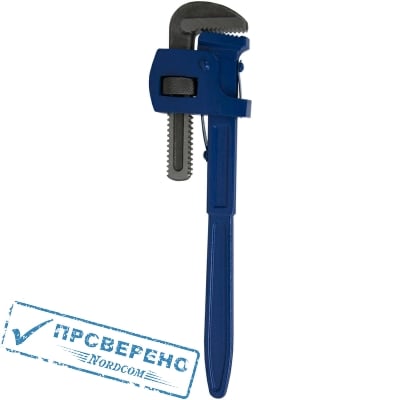 Ключ трубный КОБАЛЬТ тип Stilson 450 мм CR-V (1 шт.) пакет