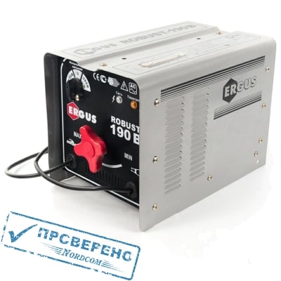 Аппарат электродной сварки, трансформатор QUATTRO ELEMENTI Robust 190 B (180 А, ПВ 10%, до 4.0 мм, 18 кг, 220/380В)
