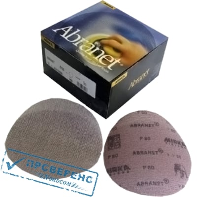 MIRKA шлифовальный круг ABRANET 150мм Grip Р80