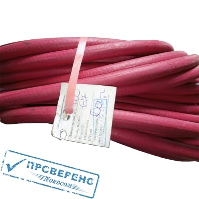 Рукав ф9 мм красный (пропан) (40 м)