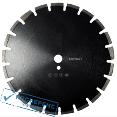 Диск сегментный Master Line д.400*25,4 (*3,0*10)мм | 27z/асфальт/ Diam