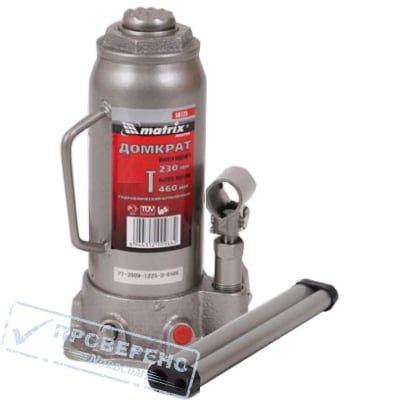 50752 Домкрат гидравлический бутылочный, 3 т. 194-372 мм