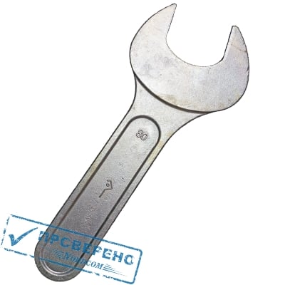 Ключ гаечный (рожковый) односторонний 80 мм
