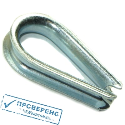 Коуш оцинкованный 18мм DIN 6899 А
