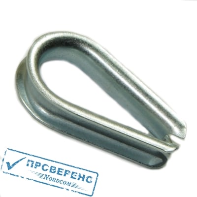 Коуш оцинкованный 5мм DIN 6899 А