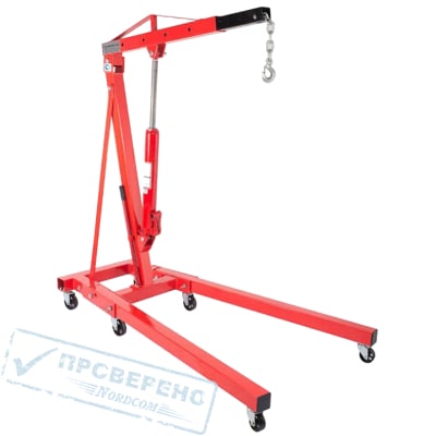 Кран гидравлический, TOR 2 т, h подъема 25–2382 мм, складной