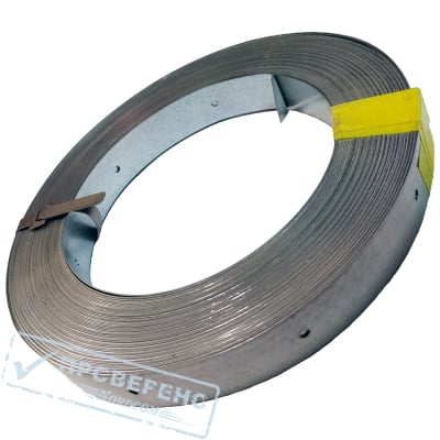 Лента ТАРНАЯ стальная перфорированная 20х0,5 L=25м