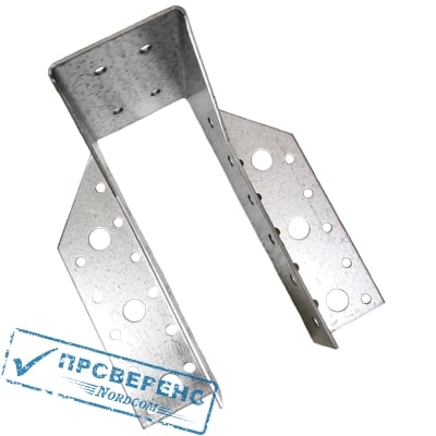 Опора бруса раскрытая OBR-R 140х76х50х2,0мм (10шт)