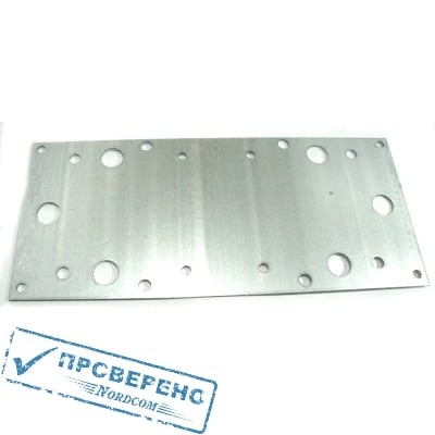 Пластина крепёжная 210х90х2,0мм