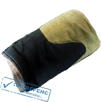 Рукавицы утепленные с брезентовой ладонью