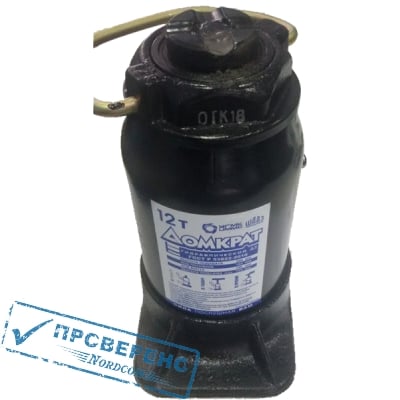 ШААЗ домкрат гидравлический бутылочный 12 т 240-505 мм