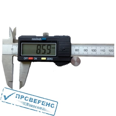 Штангенциркуль цифровой ШЦЦ-I 200 мм цена деления 0,01 мм ГОСТ 166-89