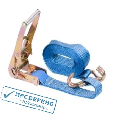 Ремень стяжной 0,5/1т - 8м/25мм
