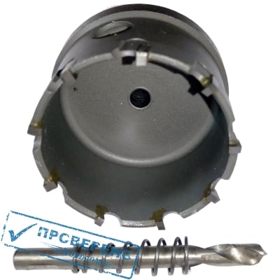 Коронка по металлу с победитом STRONG 51 мм