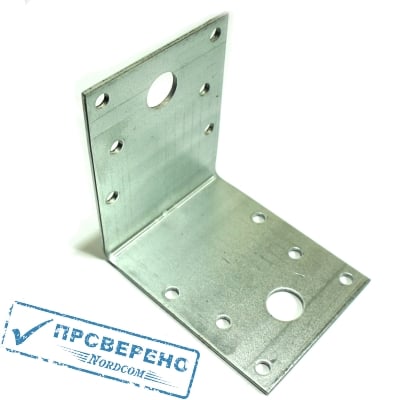 Уголок крепежный 90х90х65х2,0мм