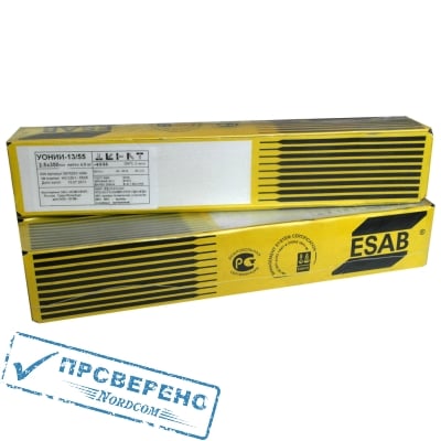 Электроды УОНИИ 13/55 ESAB д. 3,0 мм (4,5 кг)