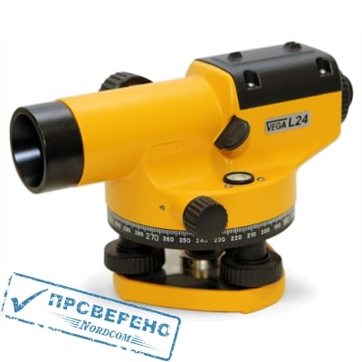 Нивелир оптико-механический VEGA L24, Поверен