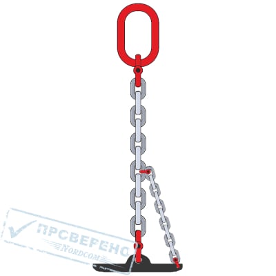 Захват для вертикального подъёма барабана (цепной) г/п 3,15 L-1000 ц.10