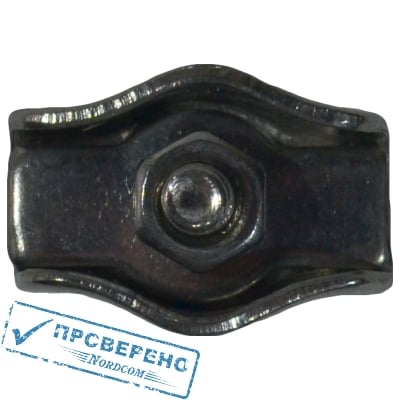 Зажим троса нержавеющий А4 - 2мм simplex