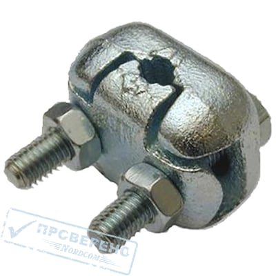 Зажим троса с двойным упором