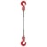 Строп канатный 1СК, г/п 1,0т, длина 3000мм, д. 11,0мм (крюк-крюк)