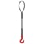 Строп канатный 1СК, г/п 2,5т, длина 1500мм, д. 16,5мм (петля-крюк)
