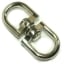 Вертлюг никель (петля-петля) 12мм
